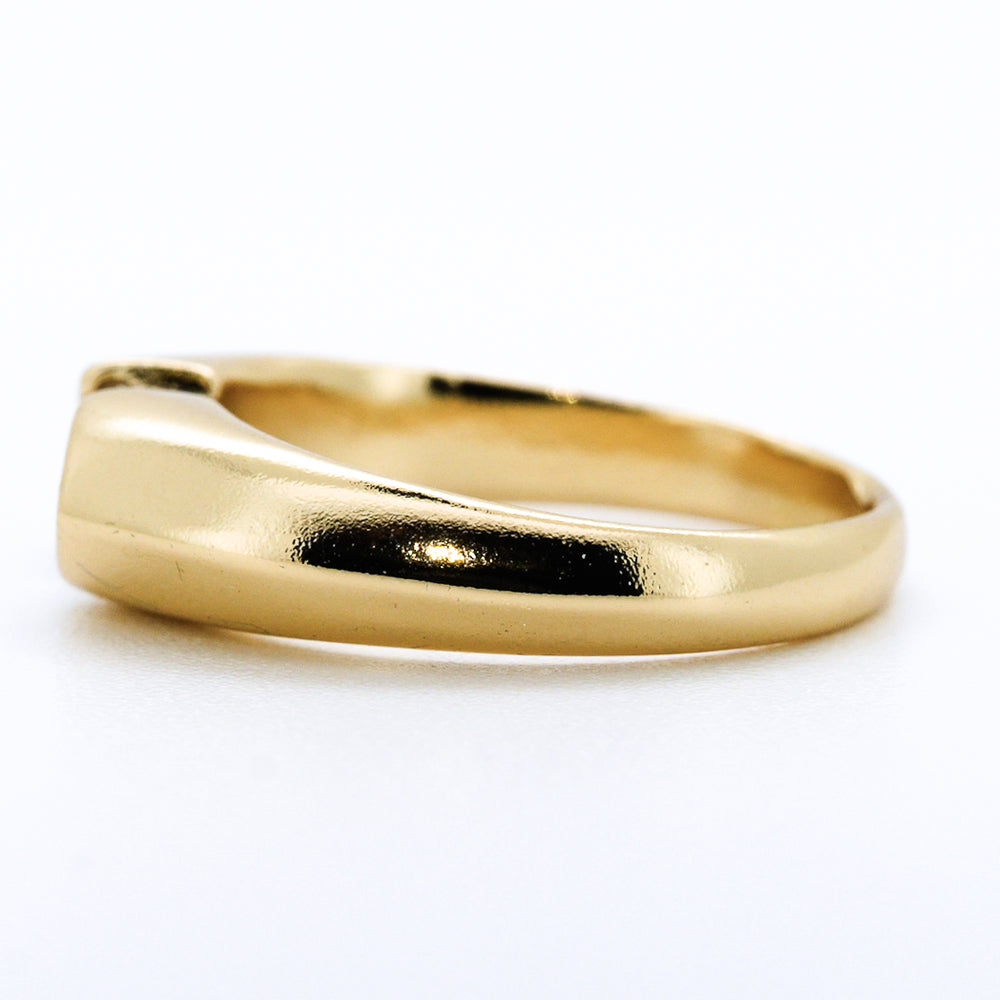 Anillo de Compromiso Corte Marquise en Oro Amarillo 14k con Diamante de Laboratorio 1ct (vista 2)