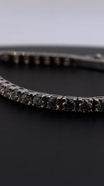 Tennis bracelet de plata con moissanita certificada (vista 4)