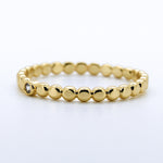Anillo de oro 14k con diamante de laboratorio (vista 3)