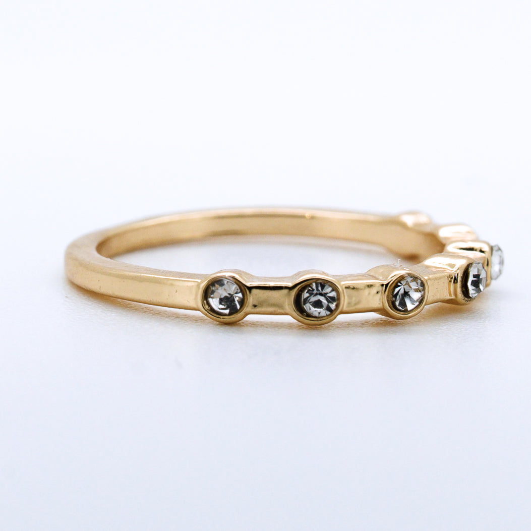 Churumbela de oro 14k con diamantes de laboratorio (vista 2)