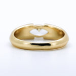 Anillo de Compromiso Corte Marquise en Oro Amarillo 14k con Diamante de Laboratorio 1ct (vista 3)