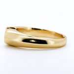 Anillo de Compromiso Corte Marquise en Oro Amarillo 14k con Diamante de Laboratorio 1ct (vista 2)